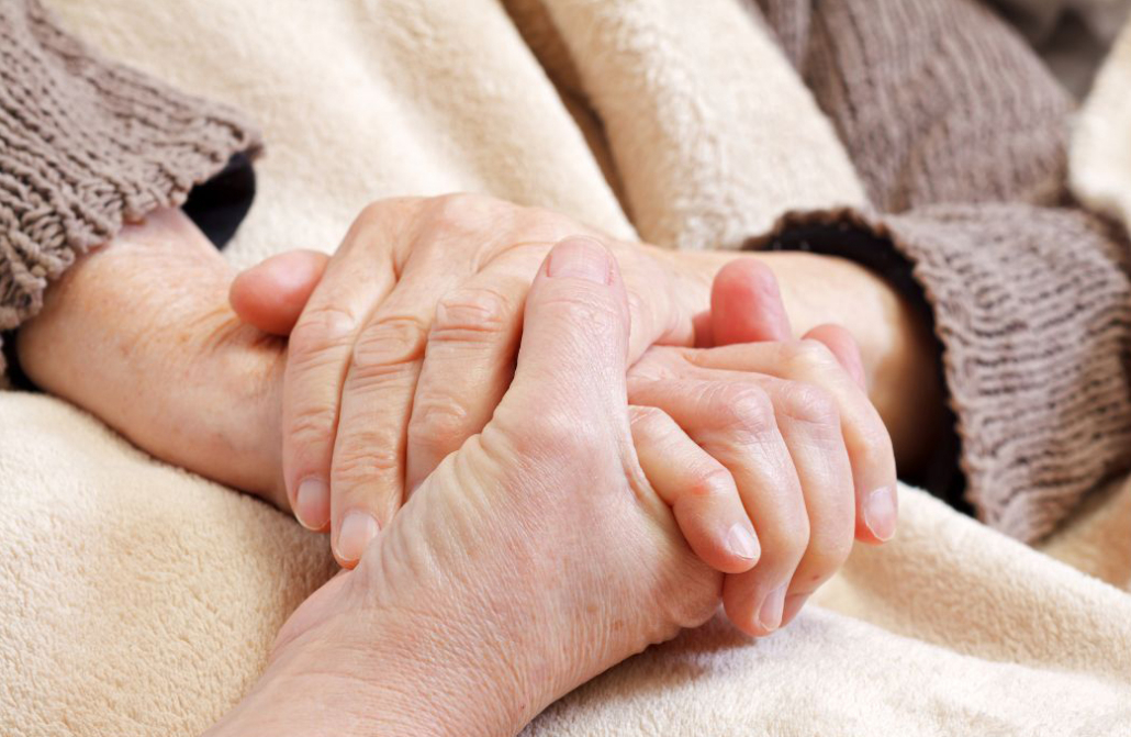Blue and White Modern Home Care Services Facebook Video - 1